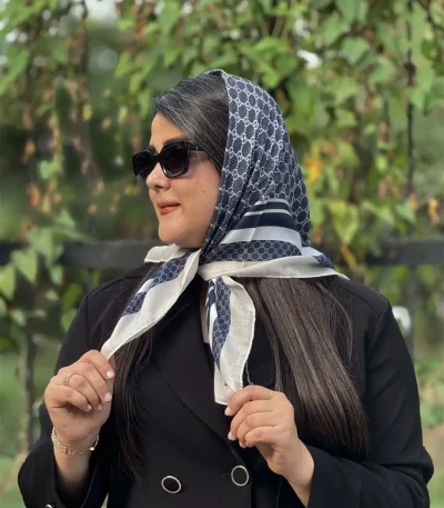 مینی اسکارف نخی طرح گوچی