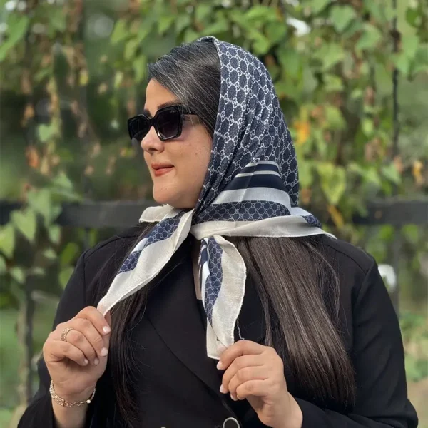 مینی اسکارف نخی طرح گوچی