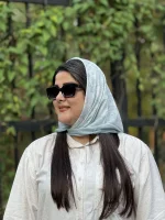 مینی اسکارف نخی طرح جنگل دیور